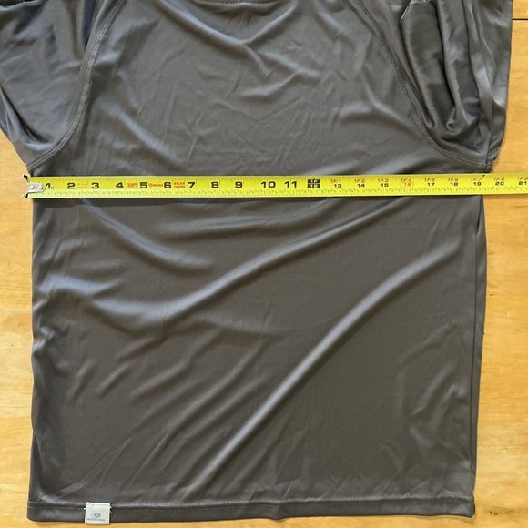 Mossy Oak Tech Tee Mens Sz Small NWT Gray Long Sleeves - Picture 7 of 8